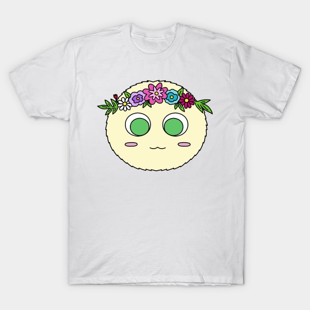 Floral Crown Puff T-Shirt by Destination Creativity